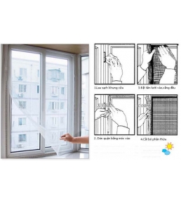 Lưới chống muỗi sợi vải - 50k/bộ